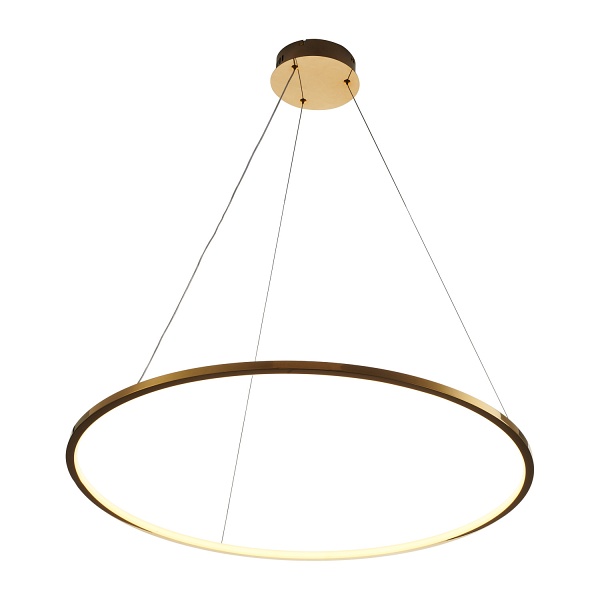 Lampa wisząca CIRCLE SLIM 80 LED złoty 80 cm Step Into Design