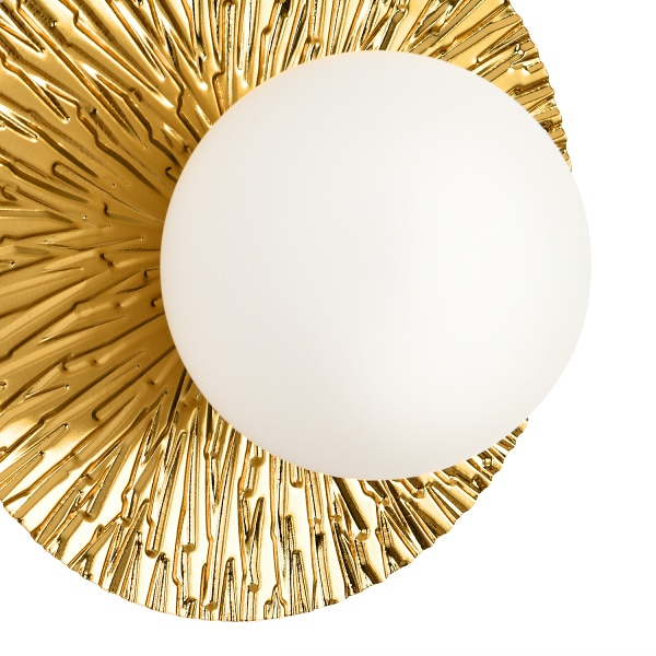 Lampa ścienna SUN L złota 40 cm Step Into Design