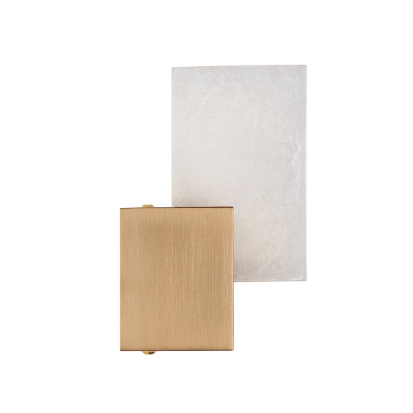 Lampa ścienna CUBO LED złota 18 cm Step Into Design