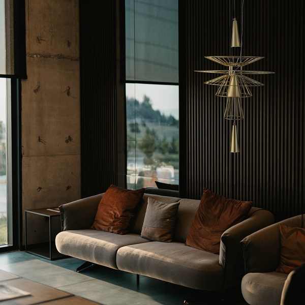 Lampa wisząca SUSSO S złota 40 cm Step Into Design