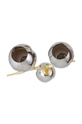 Lampa wisząca MODERN ORCHID-9 złoto szara 150 cm - Step Into Design
