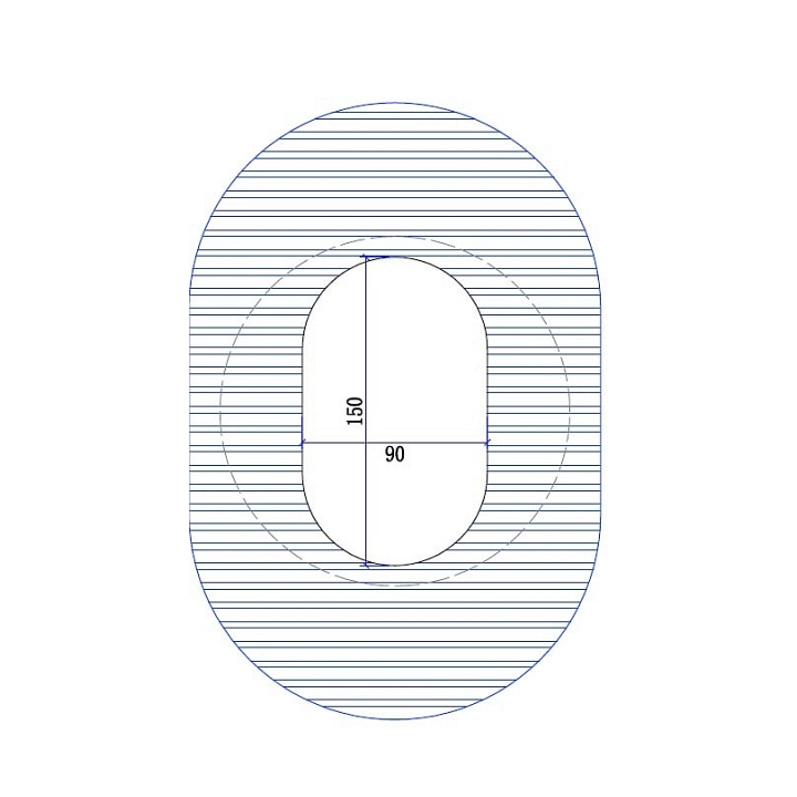 Lampa ścienna HEKS LED 30 cm - Step Into Design