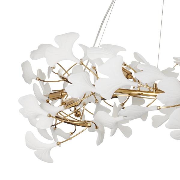 Lampa wisząca BOTANIKA złoto biała 100 cm Step Into Design