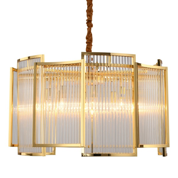 Lampa wisząca IMPERIO złota 80 cm Step Into Design