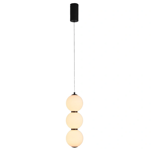 Lampa wisząca PERLA LED czarna 12 cm Step Into Design