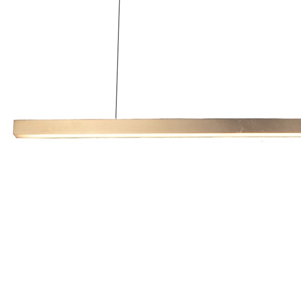 Lampa wisząca BOOGIE LED złoto czarna 88 cm Step Into Design