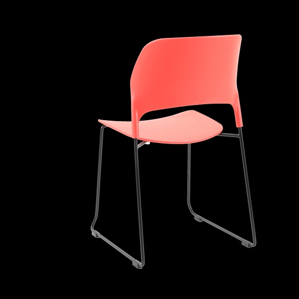 Krzesło TIPICO czerwono czarne Step Into Design