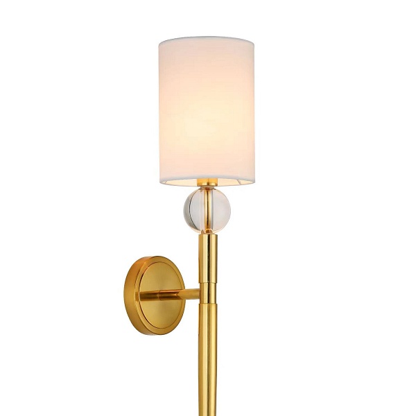 Lampa ścienna DAMA złota 92 cm Step Into Design