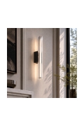 Lampa ścienna VERTI 40 cm - LED, transparentna tuba - Step Into Design