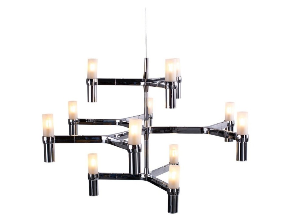 Lampa wisząca CANDLES-12A chrom 75 cm Step Into Design