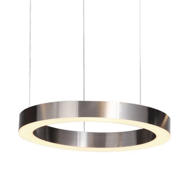 Lampa wisząca CIRCLE 40 LED nikiel szczotkowany 40 cm Step Into Design