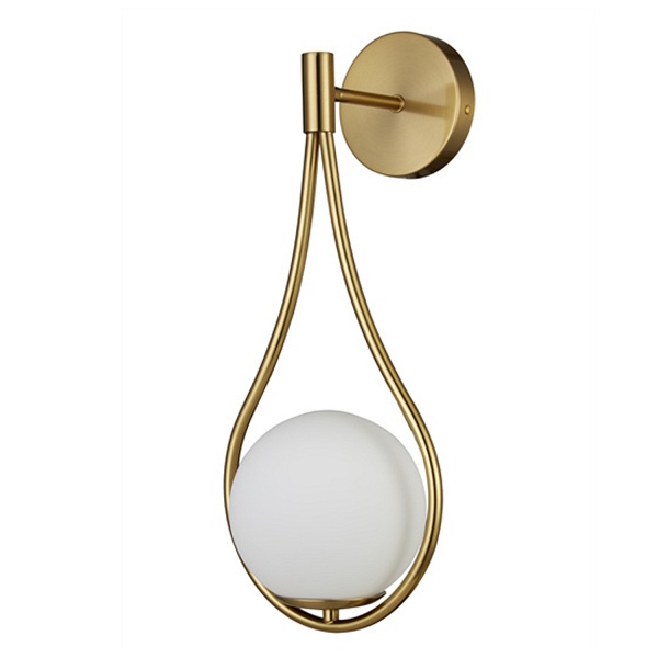 Lampa ścienna DROP 45 cm zlota Step Into Design