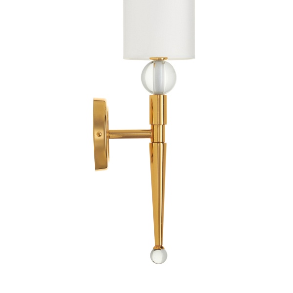 Lampa ścienna DAMA złota 52 cm glamour Step Into Design