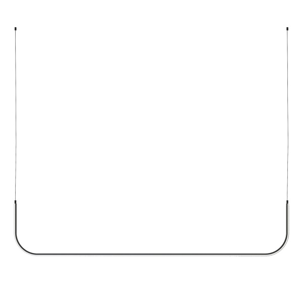 Lampa wisząca MINIMA-1 LED czarna 120 cm Step Into Design