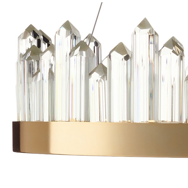 Lampa wisząca LUSSO LED złota 60 cm Step Into Design