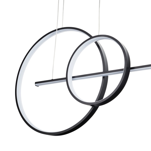 Lampa wisząca NEW AGE LED 120 cm - oprawa sufitowa czarna Step Into Design