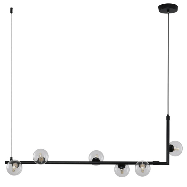 Lampa wisząca SIMPLY czarna 90 cm Step Into Design