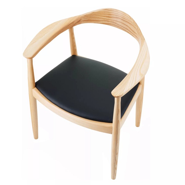 Krzesło KING jesionowe z podłokietnikami naturalne Step Into Design