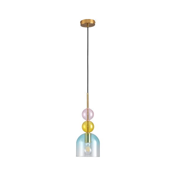 Lampa wisząca PASTELLO BLUE kolorowa 15 cm Step Into Design