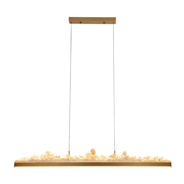 Lampa wisząca MONTANA LONG LED złota 125 cm Step Into Design