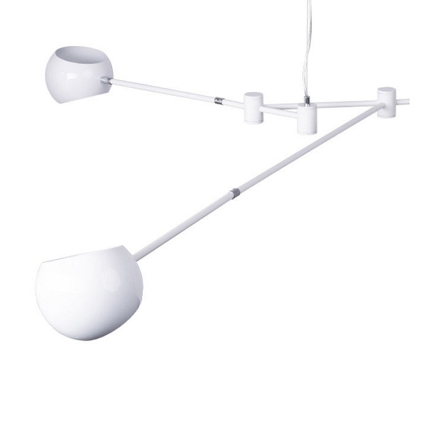 Lampa wisząca ASTRONOMY-3 biała 175 cm Step Into Design