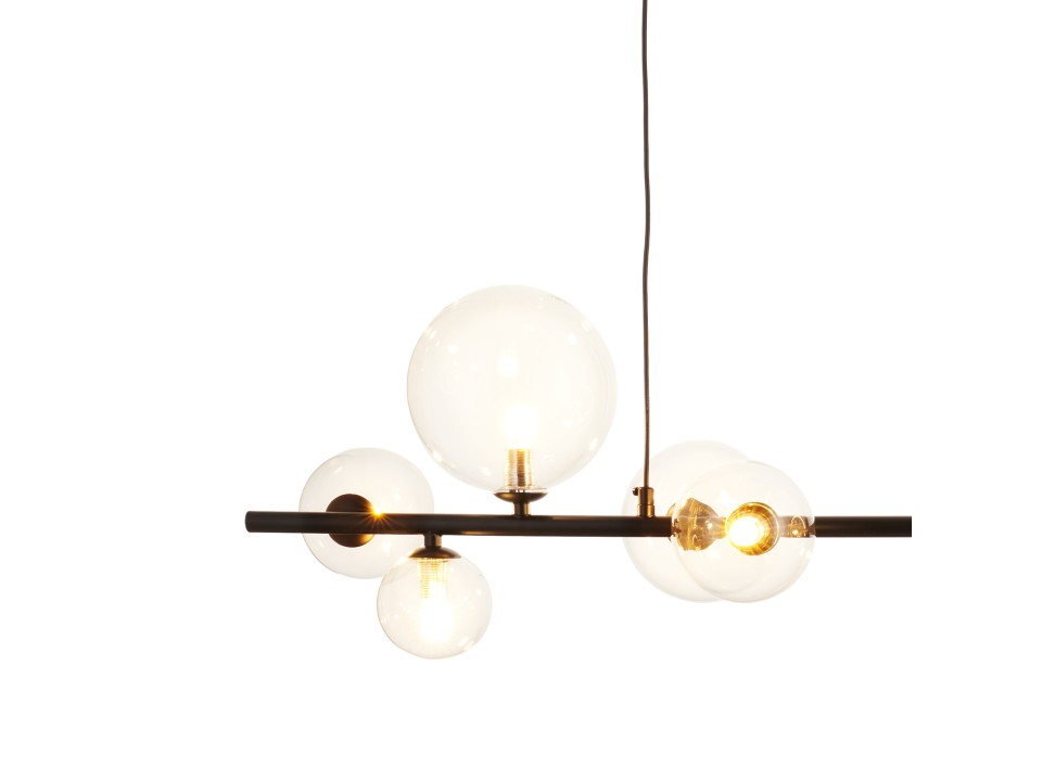 Lampa wisząca ORION LONG-90 czarna 90 cm Step Into Design