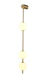 Lampa ścienna BERRY LED złoty biały 103 cm Step Into Design