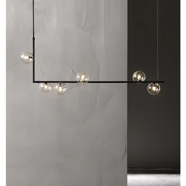 Lampa wisząca SIMPLY czarna 90 cm Step Into Design