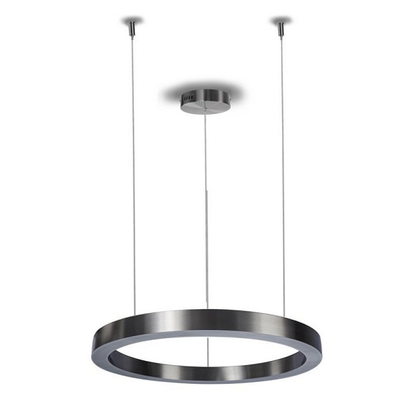 Lampa wisząca CIRCLE 60 LED nikiel szczotkowany 60 cm Step Into Design
