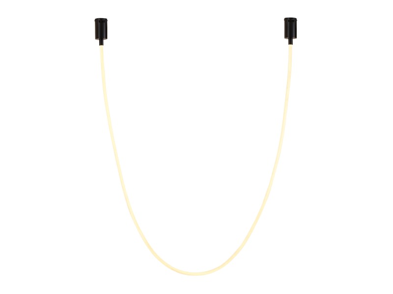 Lampa wisząca SNAKE LED wąż ledowy czarna 400 cm Step Into Design