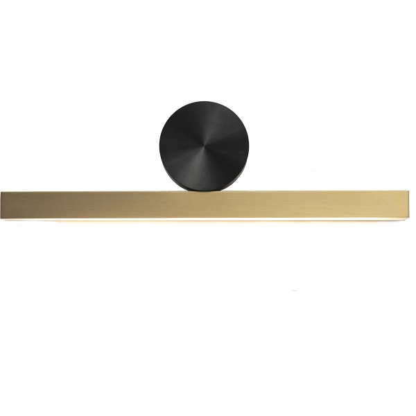 Lampa ścienna BOOGIE LED złoto czarna 45 cm Step Into Design