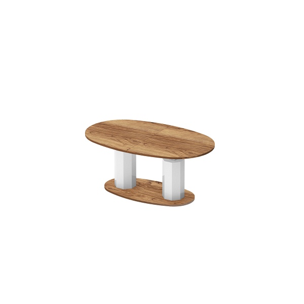 Ławostół rozkładany BARLETTA - Wariant Kolorystyczny: Dąb pradawny / Biały - Hubertus