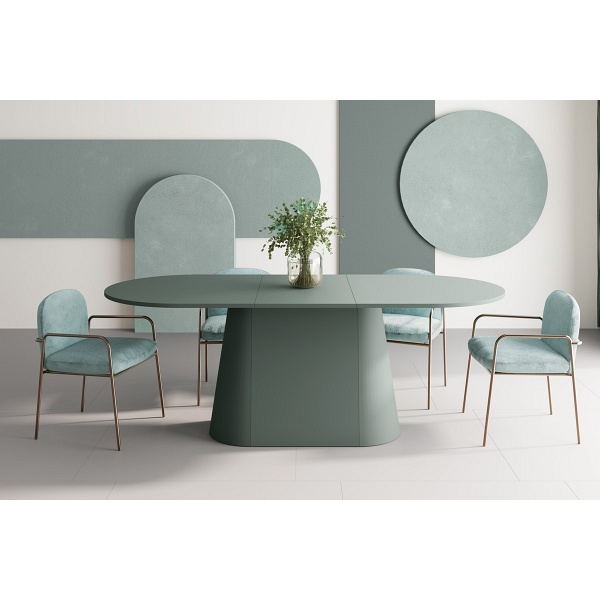 Stół rozkładany CAPITOLO - Wariant Kolorystyczny: Zielony MAT - Hubertus