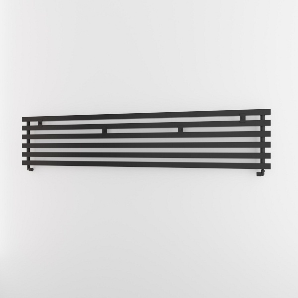 Grzejnik Deco 2 poziomy Czarny Imers szer. 1200x250mm 488W