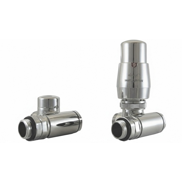 Zawory termostatyczne z trójnikiem chromowane - Imers