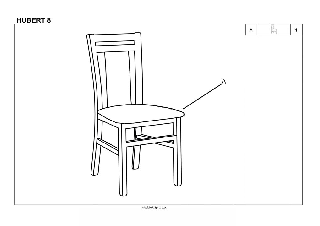 Instrukcja montażu krzesła HUBERT8 07