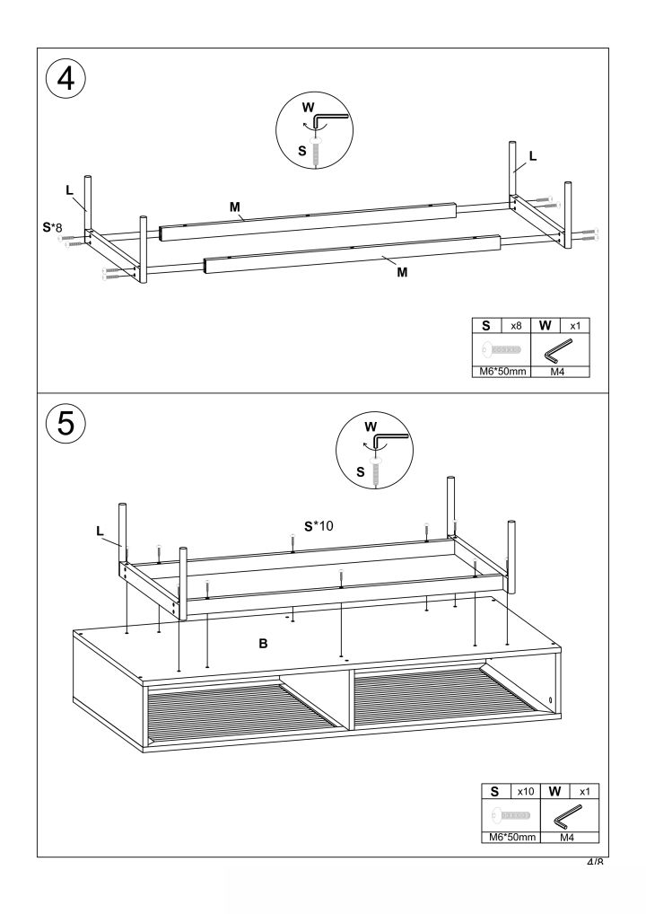 Instrukcja montażu ławy Costanza