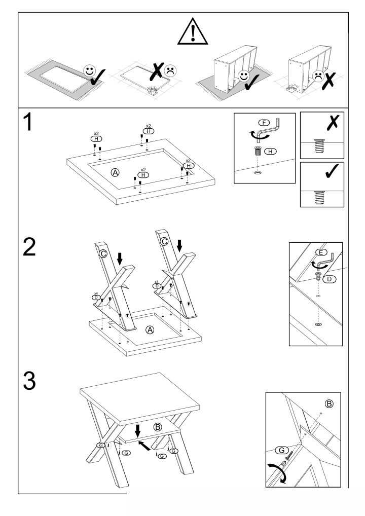 Instrukcja montażu ławy Venom Kw