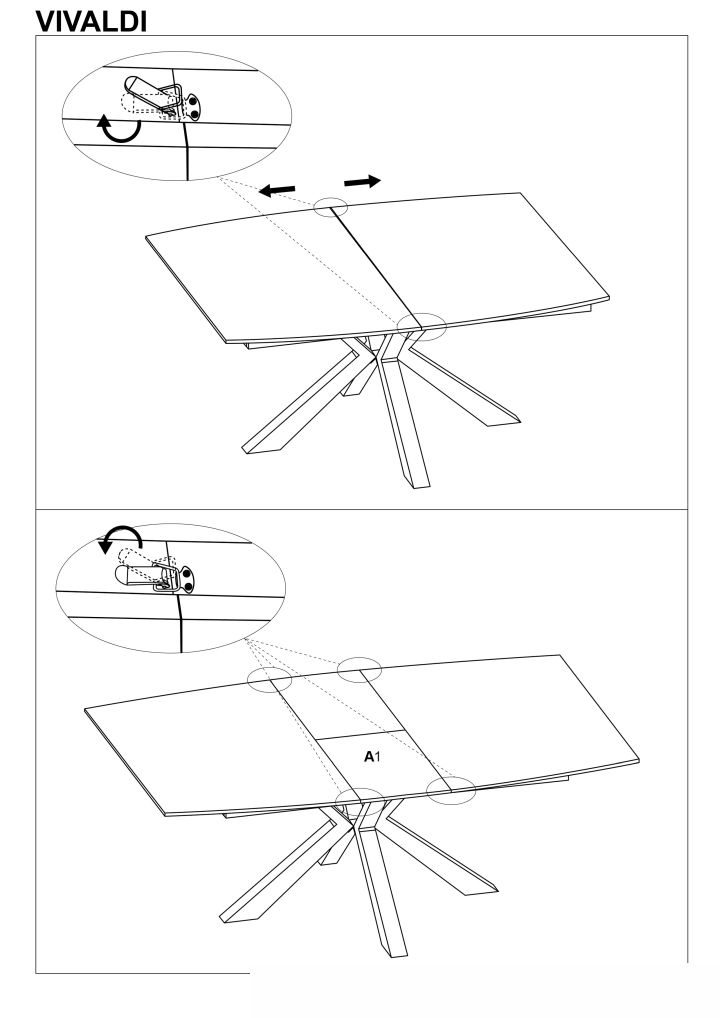Instrukcja montażu stołu Vivaldi