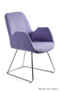 Krzesło City niebieskie - Unique