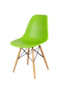 Sk Design Kr012 Zielone Krzesło Buk