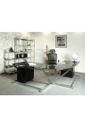 Biurko Z-Line - Chrom - Main Desk Black - Unique