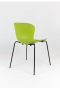 Sk Design Kr019 Zielone Krzesło Metalowy Stelaż