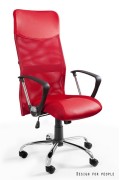 Fotel Viper czerwony - Unique