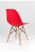 Sk Design Kr012 Czerwone Krzesło Buk