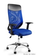 Fotel Mobi Plus / niebieski - Unique