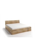 Łóżko drewniane bukowe z szufladami SPARTA Maxi & DR 120/200cm - Skandica