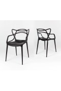 Sk Design Kr013 Czarne Krzesło