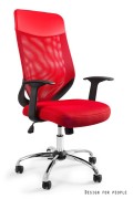 Fotel Mobi Plus / czerwony - Unique
