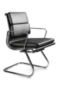Krzesło biurowe Wye Skid PU eko skóra - Unique